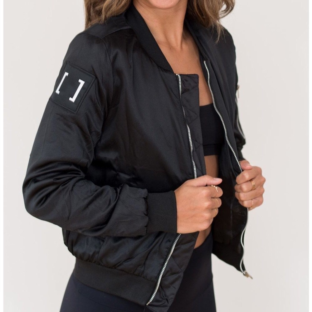 [solidcore] x ambiance outerwear bomber jacket